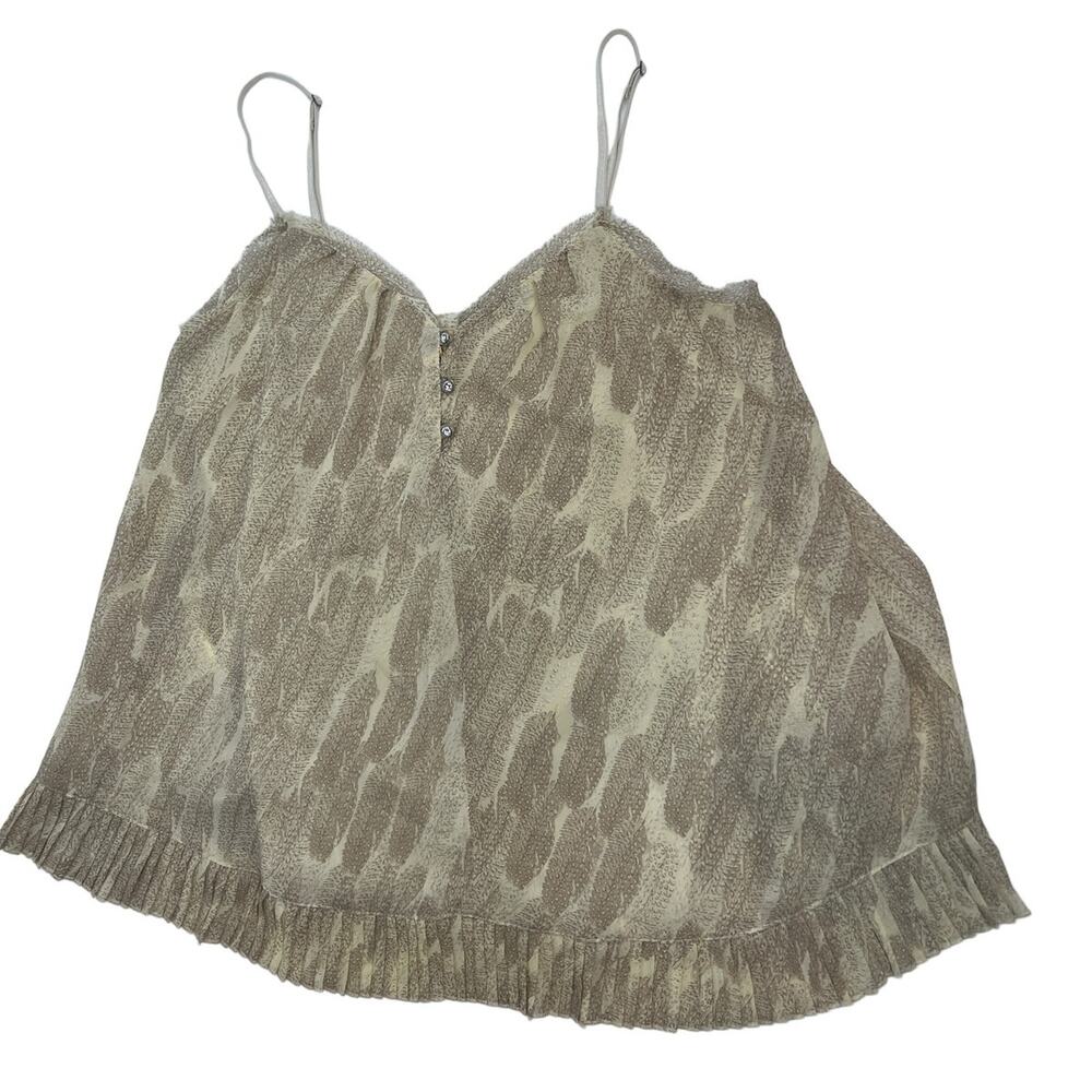 PRINCESS VERA WANG Silky Spaghetti Strap Top SZ SM
